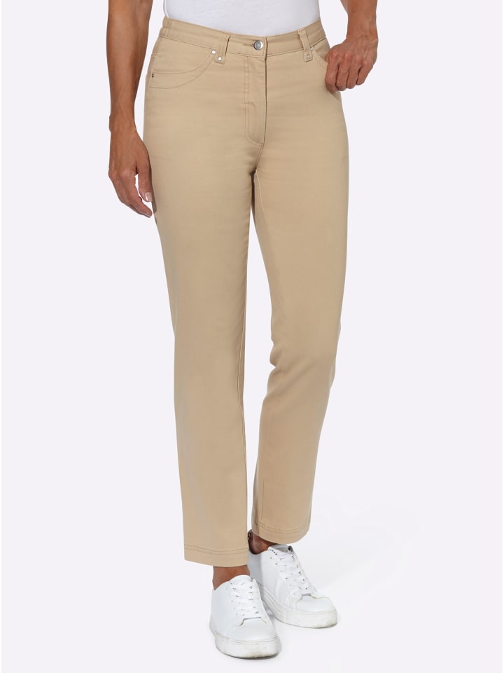 Джинсы-стрейч песочного цвета WITT WEIDEN
Джинсы-стрейч песочного цвета WITT WEIDEN