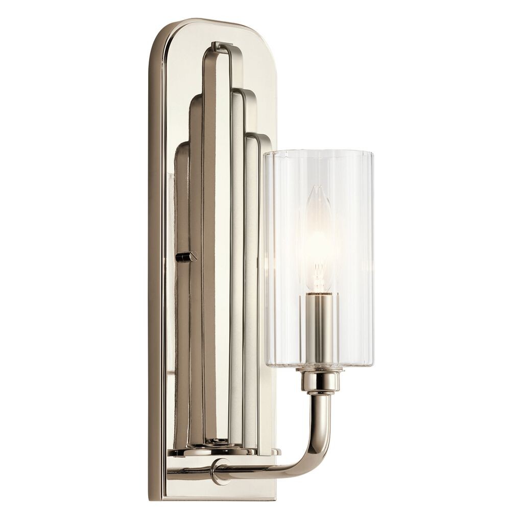 Настенный светильник QUINTIESSE Kimrose E14 1x40W сталь, полированный никель; Прозрачное стекло, ребристое, высота: 35,5 см, ширина: 11,5 см, с возможностью затемнения. Elstead Lighting
Настенный светильник QUINTIESSE Kimrose E14 1x40W сталь, полированный никель; Прозрачное стекло, ребристое, высота: 35,5 см, ширина: 11,5 см, с возможностью затемнения. Elstead Lighting
