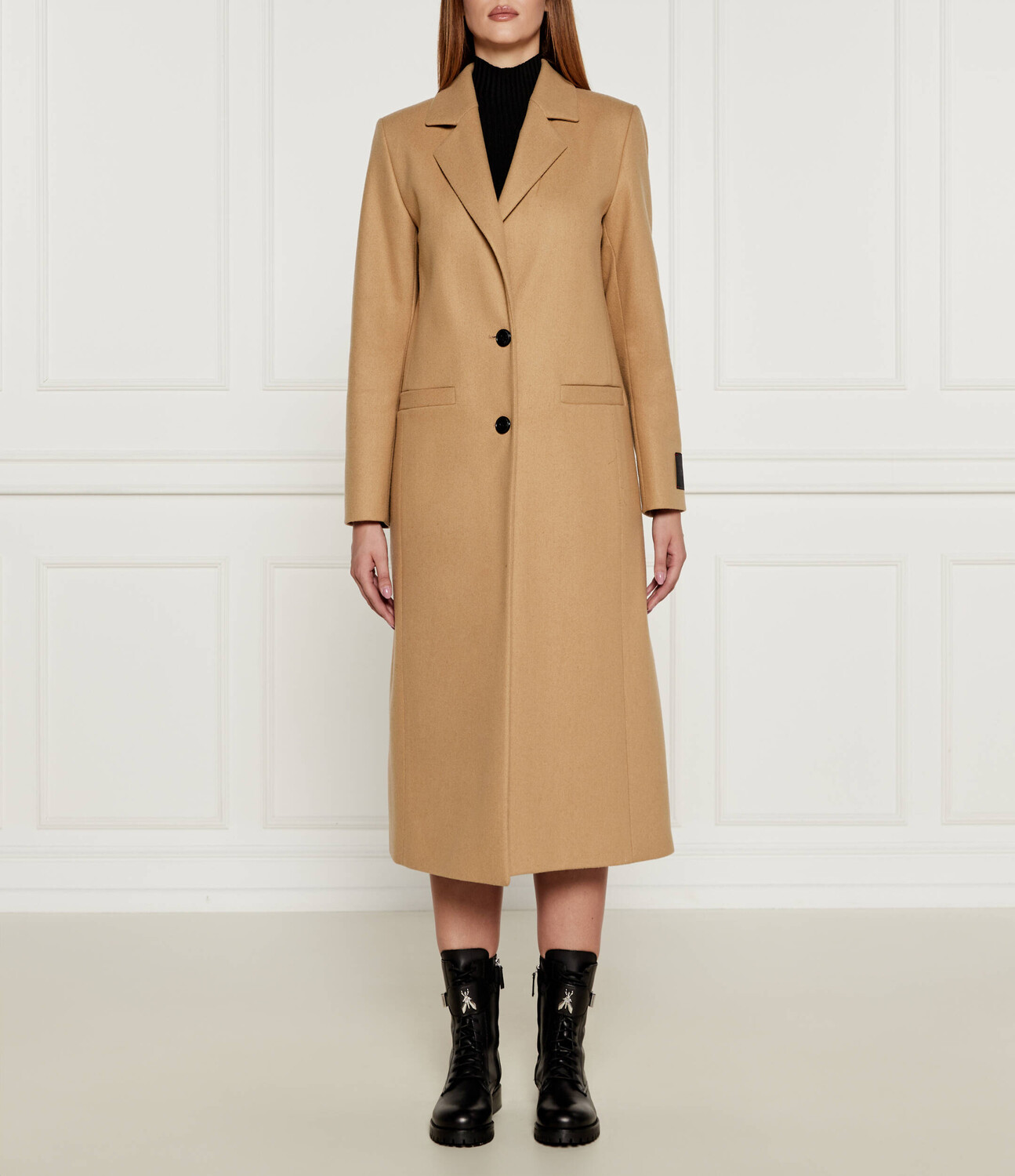 Шерстяное пальто HUGO Mojeni, кэмел, Бежевый, Шерстяное пальто HUGO Mojeni, кэмел 
Шерстяное пальто HUGO Mojeni, кэмел, Бежевый, Шерстяное пальто HUGO Mojeni, кэмел