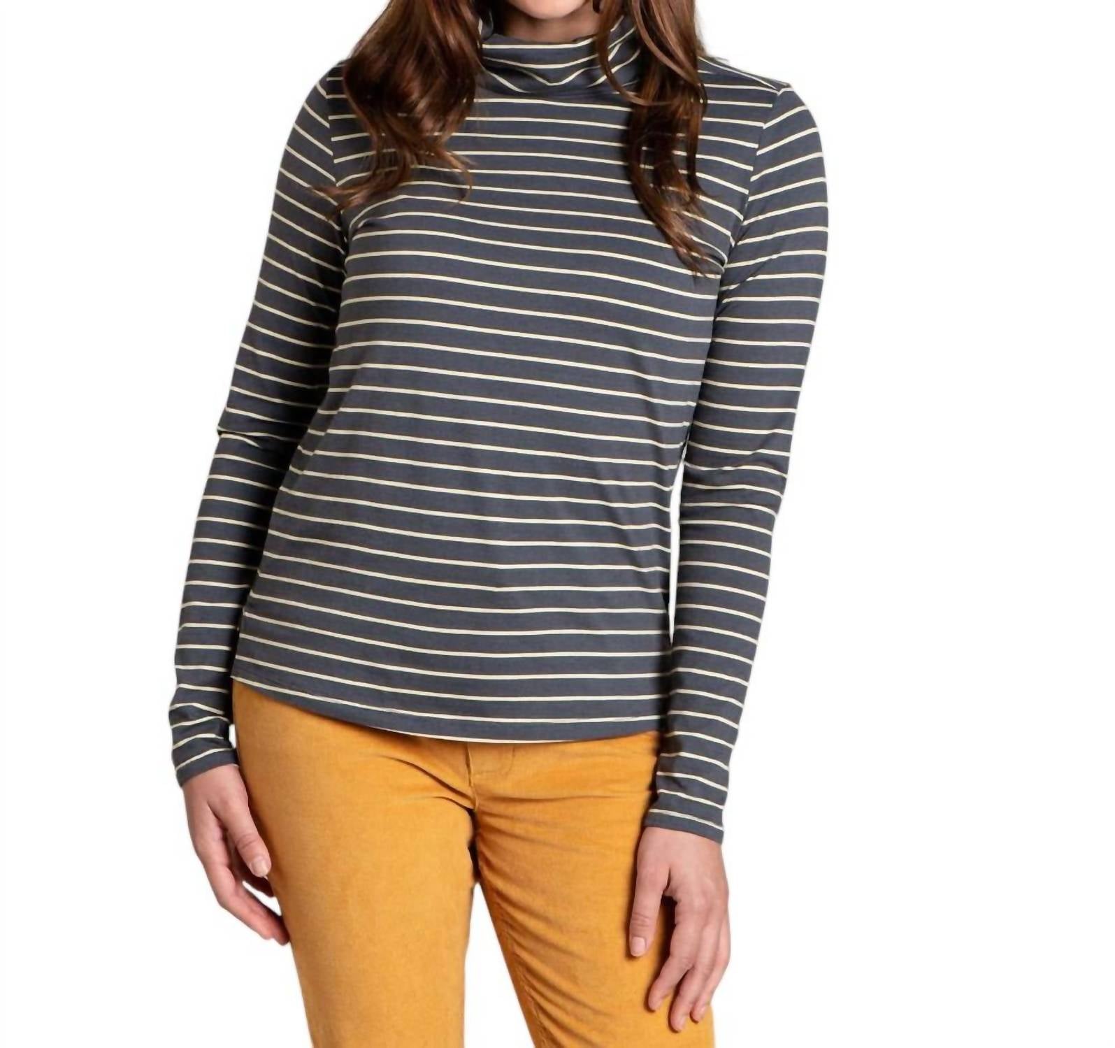 Лонгслив женский TOAD&CO, цвет soot stripe
Лонгслив женский TOAD&CO, цвет soot stripe