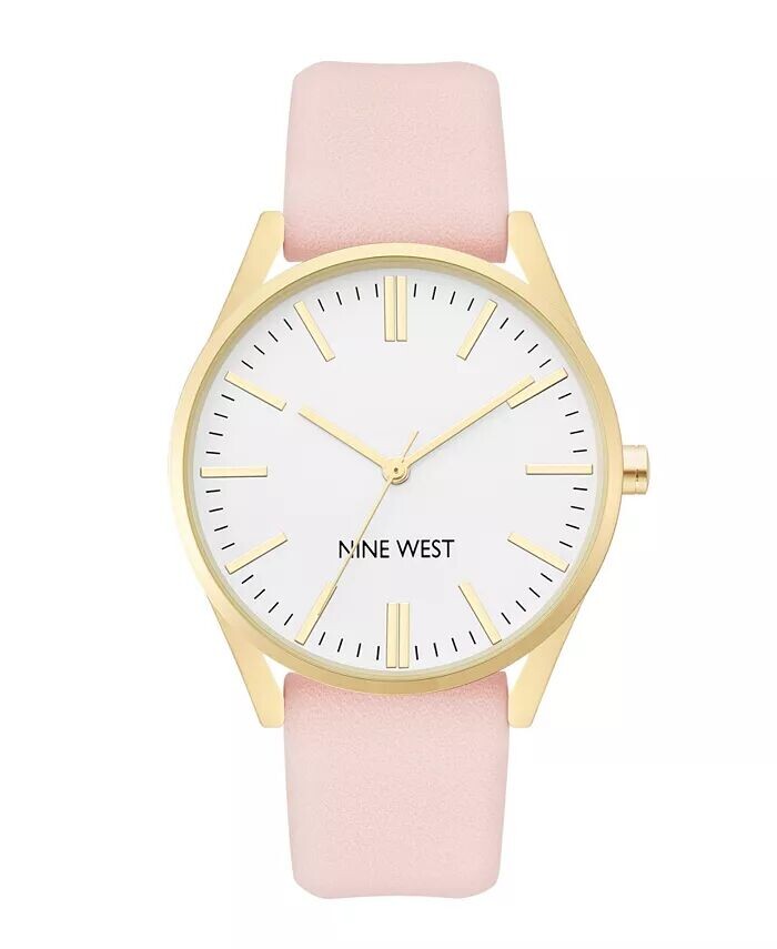 Женские кварцевые часы с розовым ремешком из искусственной кожи, 36 мм Nine West, мультиколор
Женские кварцевые часы с розовым ремешком из искусственной кожи, 36 мм Nine West, мультиколор
