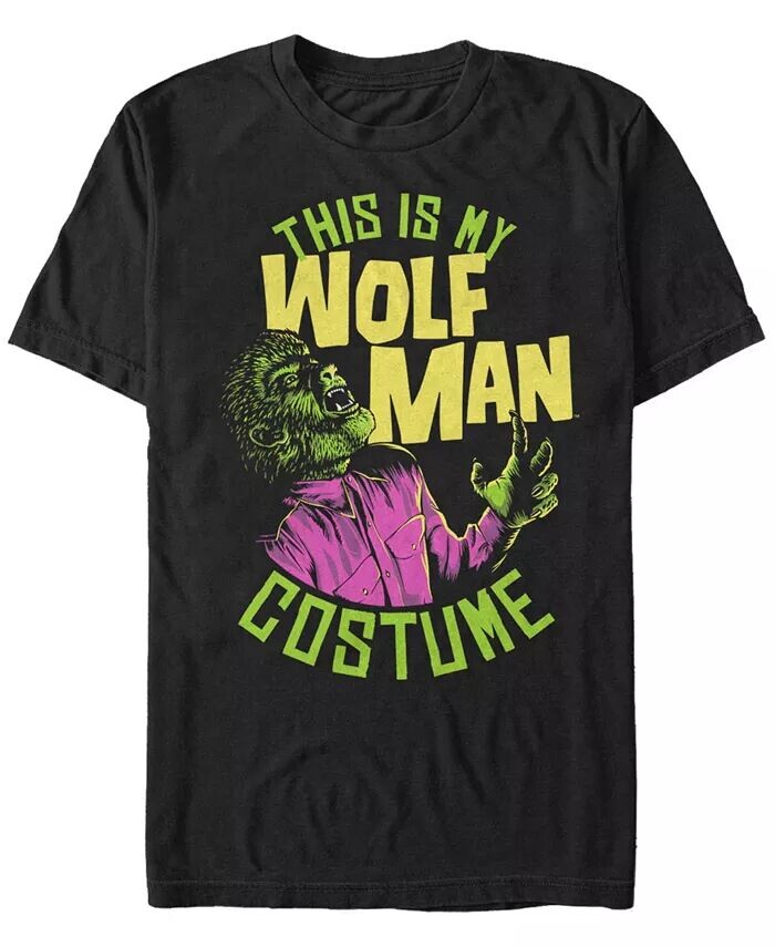 Мужская футболка с коротким рукавом для костюма на Хэллоуин от Universal Monsters My Wolfman Fifth Sun, черный
Мужская футболка с коротким рукавом для костюма на Хэллоуин от Universal Monsters My Wolfman Fifth Sun, черный