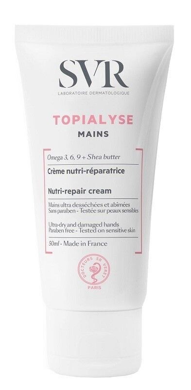 SVR Topialyse Mains крем для рук и ногтей, 50 ml
SVR Topialyse Mains крем для рук и ногтей, 50 ml