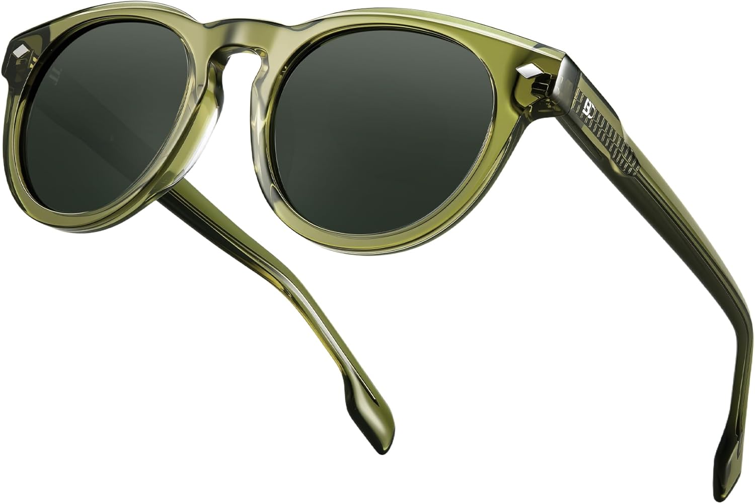 Женские круглые поляризованные солнцезащитные очки BIRCEN: ретро-очки из ацетата с защитой от УФ-излучения UV400, идеально подходят для вождения, пляжа и повседневной носки, F-green Frame
Женские круглые поляризованные солнцезащитные очки BIRCEN: ретро-очки из ацетата с защитой от УФ-излучения UV400, идеально подходят для вождения, пляжа и повседневной носки, F-green Frame