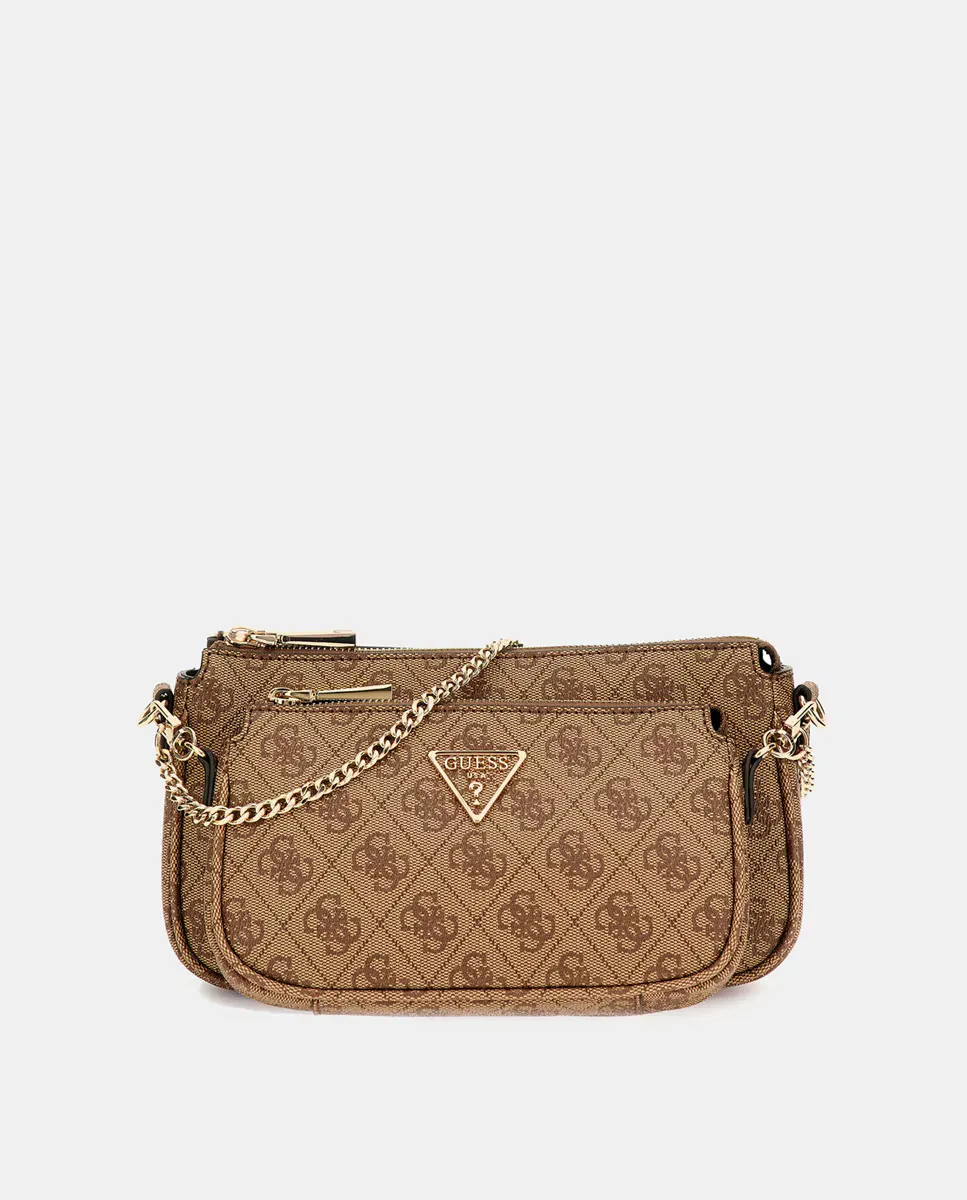 Мини-сумка через плечо Guess, коричневый
Мини-сумка через плечо Guess, коричневый