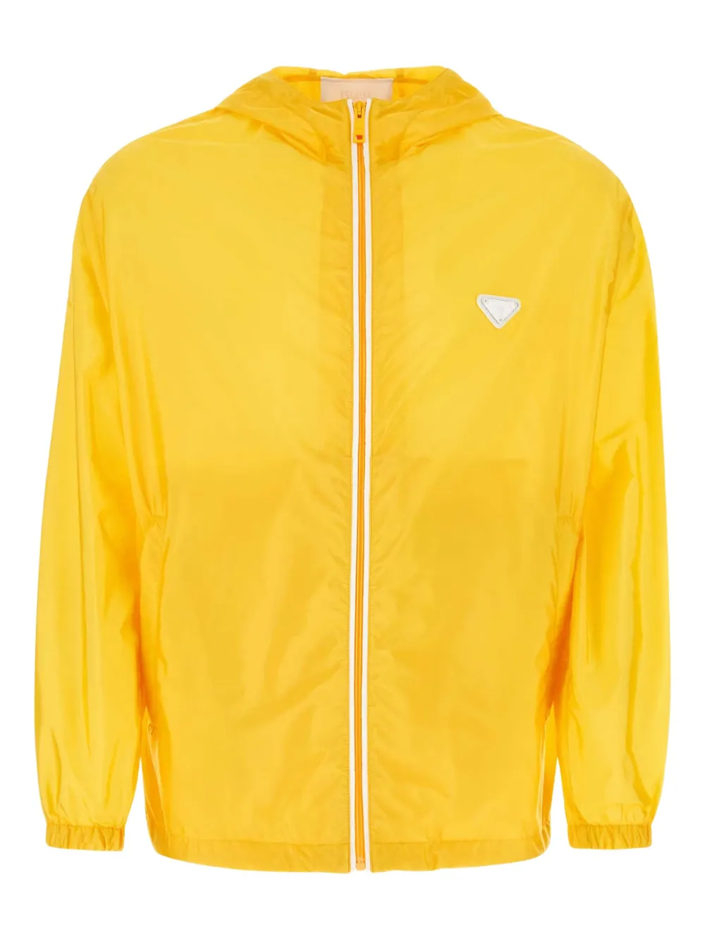 Куртка с капюшоном и застежкой-молнией спереди Prada, желтый
Куртка с капюшоном и застежкой-молнией спереди Prada, желтый