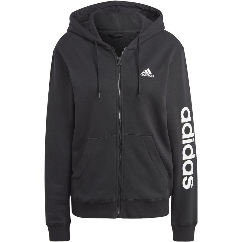 Куртка Essentials Linear French Terry Adidas, черный
Куртка Essentials Linear French Terry Adidas, черный