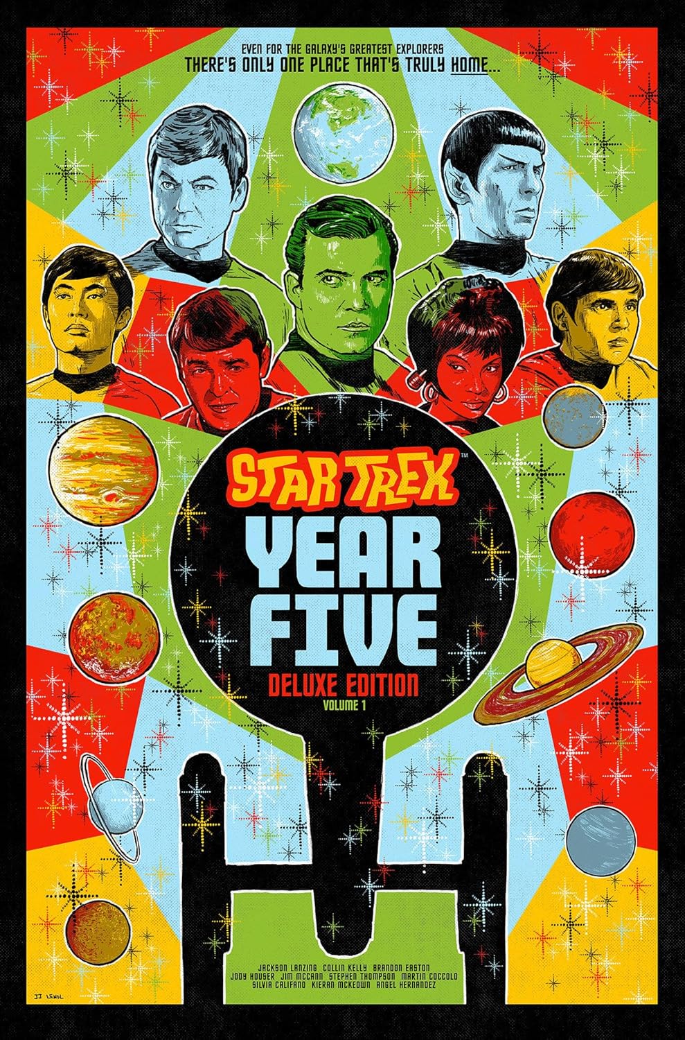 Star Trek: Year Five Deluxe Edition--Book One (IDW Publishing)
Star Trek: Year Five Deluxe Edition--Book One (IDW Publishing)