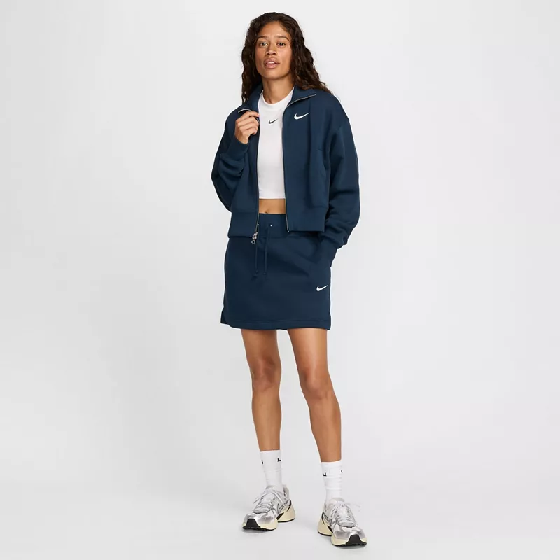 Женская спортивная куртка большого размера из флиса Nike Sportswear Phoenix, цвет Armory Navy
Женская спортивная куртка большого размера из флиса Nike Sportswear Phoenix, цвет Armory Navy