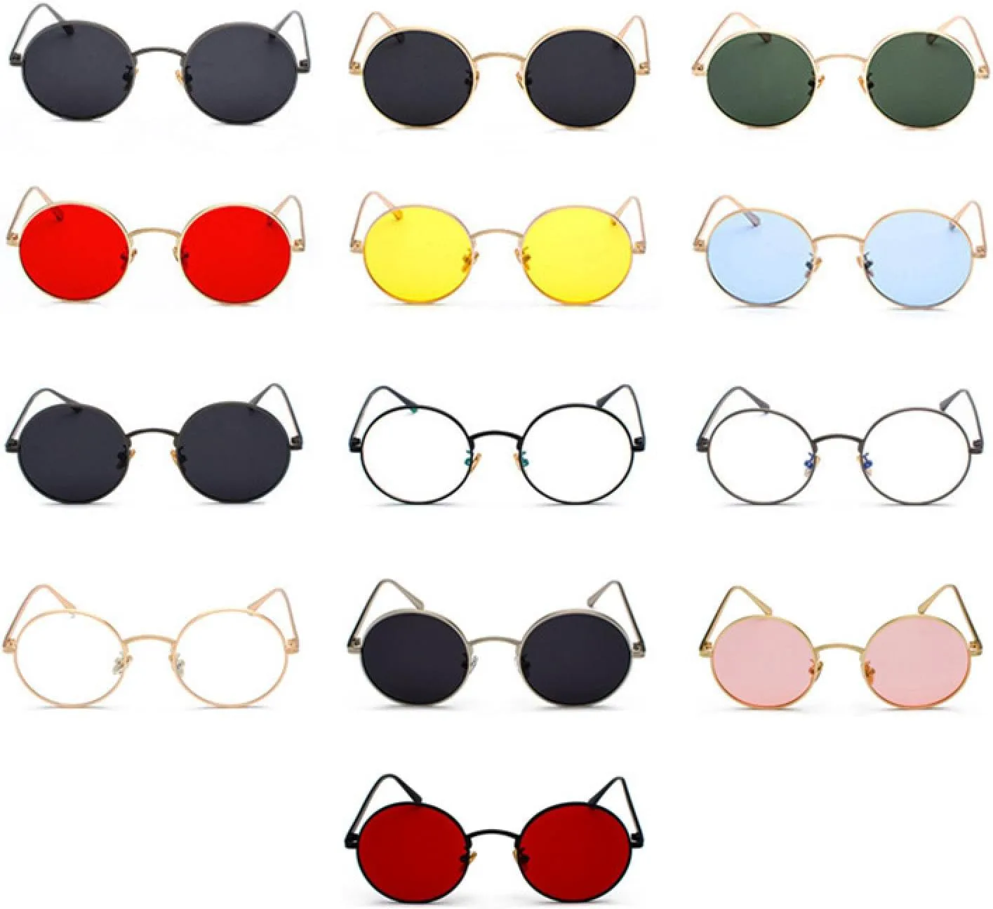 Солнцезащитные очки с защитой от УФ-излучения UV400 для женщин и мужчин | Круглые темно-зеленые линзы | для занятий спортом на открытом воздухе DSVIGF, Black Clear
Солнцезащитные очки с защитой от УФ-излучения UV400 для женщин и мужчин | Круглые темно-зеленые линзы | для занятий спортом на открытом воздухе DSVIGF, Black Clear