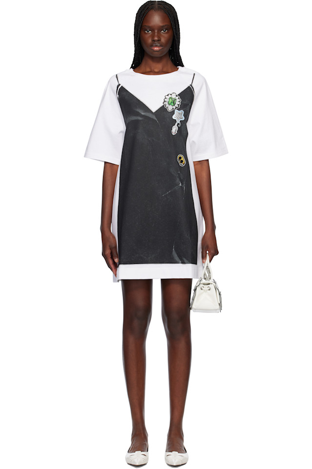 Футболка-миниплатье с эффектом "тромплей" Marc Jacobs, мультиколор
Футболка-миниплатье с эффектом "тромплей" Marc Jacobs, мультиколор