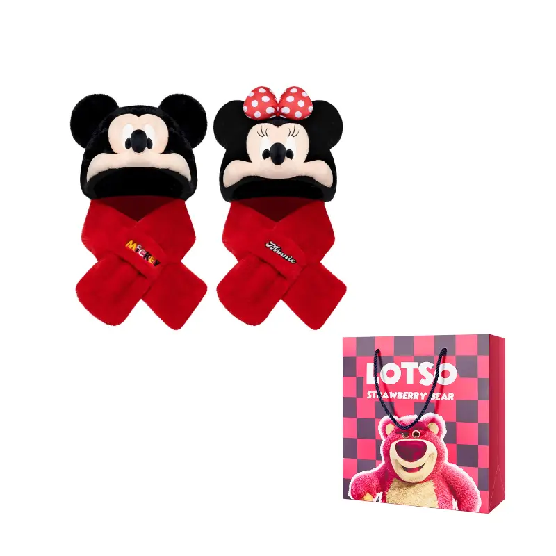 Minnie Mouse Mickey Mouse Polyester Hoods & Plush Hats Unisex Disney, mickey mouse minnie mouse plush thermal two-piece set combination
Minnie Mouse Mickey Mouse Polyester Hoods & Plush Hats Unisex Disney, mickey mouse minnie mouse plush thermal two-piece set combination