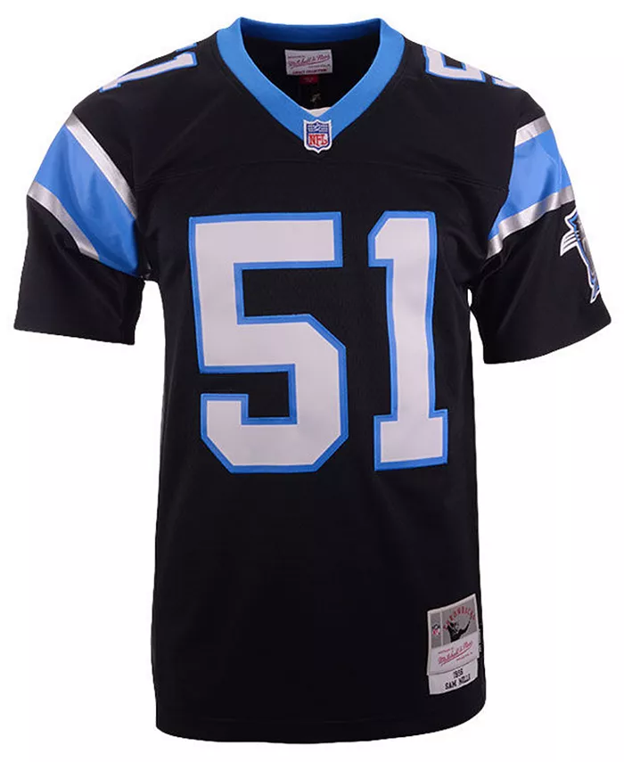 Мужская реплика ретро-джерси Sam Mills Carolina Panthers Mitchell & Ness
Мужская реплика ретро-джерси Sam Mills Carolina Panthers Mitchell & Ness