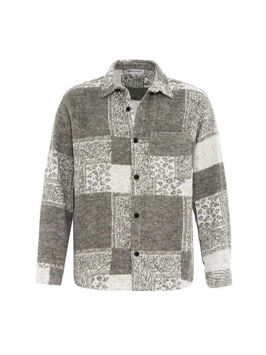 Удобная рубашка на пуговицах Dandalo Leocadio, хаки 
Удобная рубашка на пуговицах Dandalo Leocadio, хаки