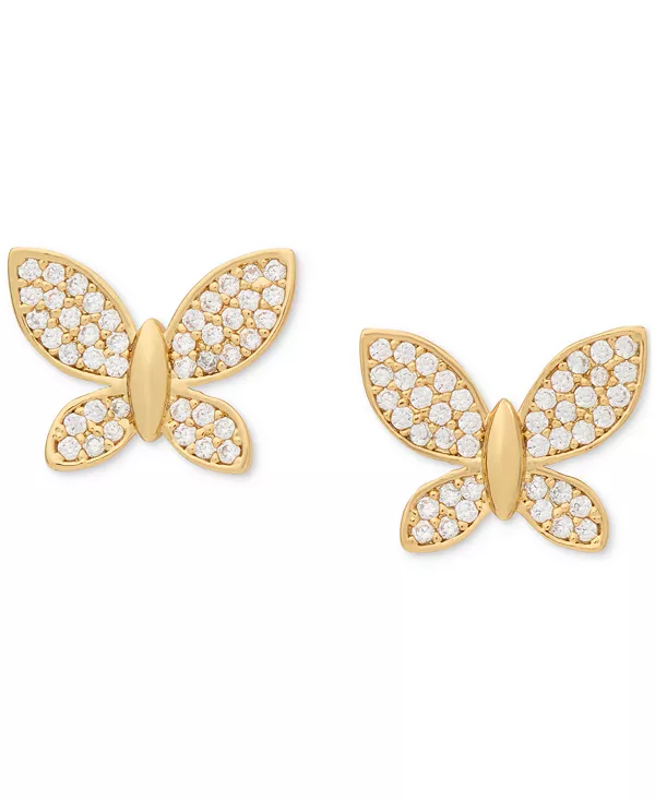 Серьги-Гвоздики с бабочками из золотистого хрустального паве Lucky Charm Kate Spade New York, clear/gold.
Серьги-Гвоздики с бабочками из золотистого хрустального паве Lucky Charm Kate Spade New York, clear/gold.