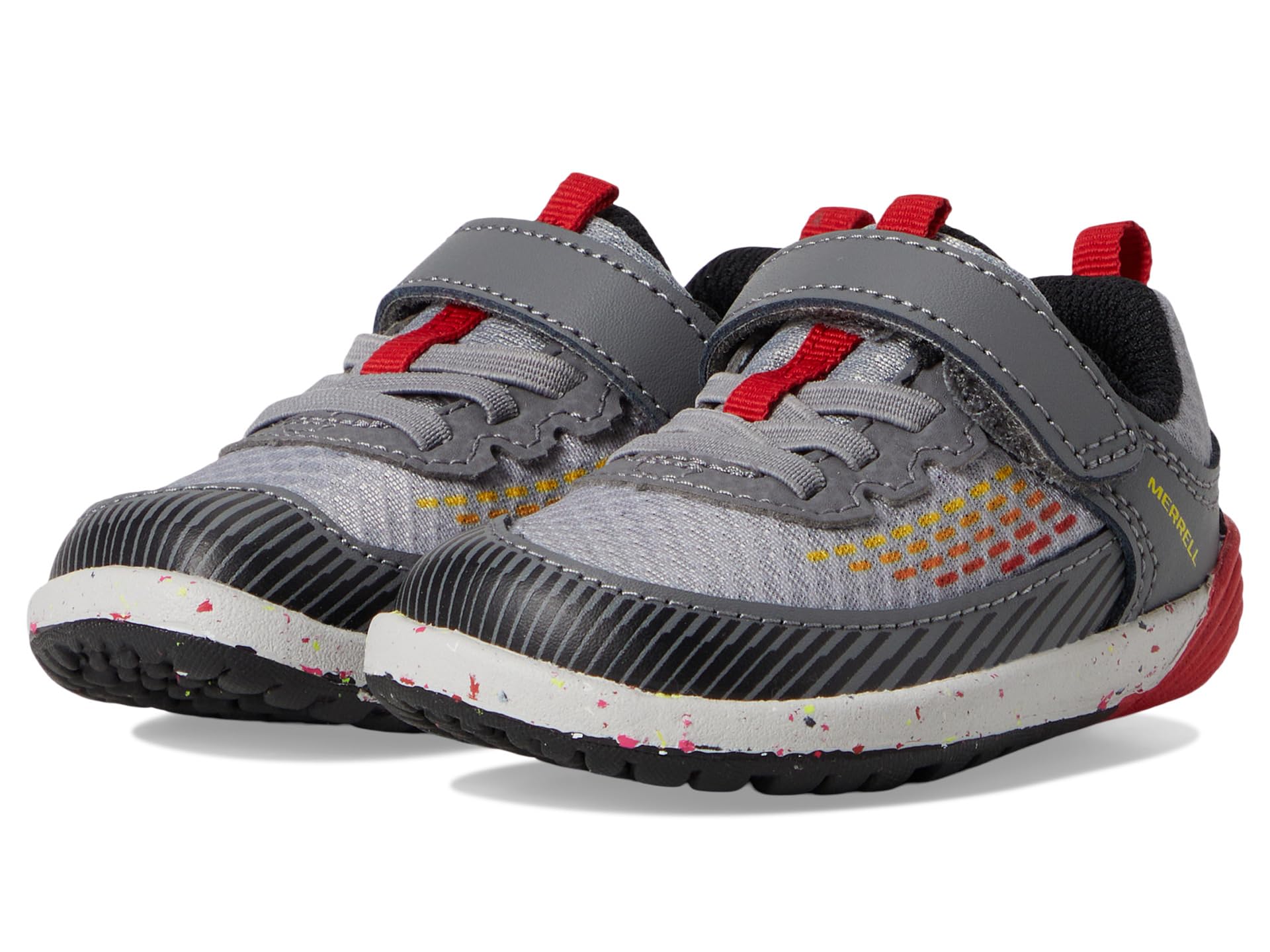 Кроссовки Merrell Kids Bare Steps Sports, Grey/Lava
Кроссовки Merrell Kids Bare Steps Sports, Grey/Lava