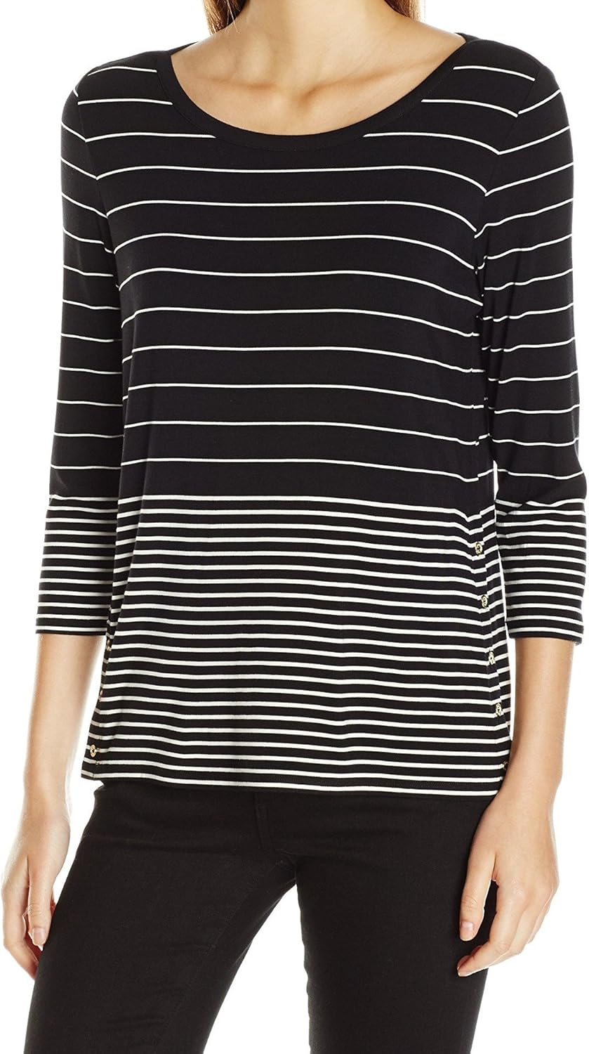 Calvin Klein Женские 3/4 SLV Mixed Stripe, Black/White Stripe Black
Calvin Klein Женские 3/4 SLV Mixed Stripe, Black/White Stripe Black