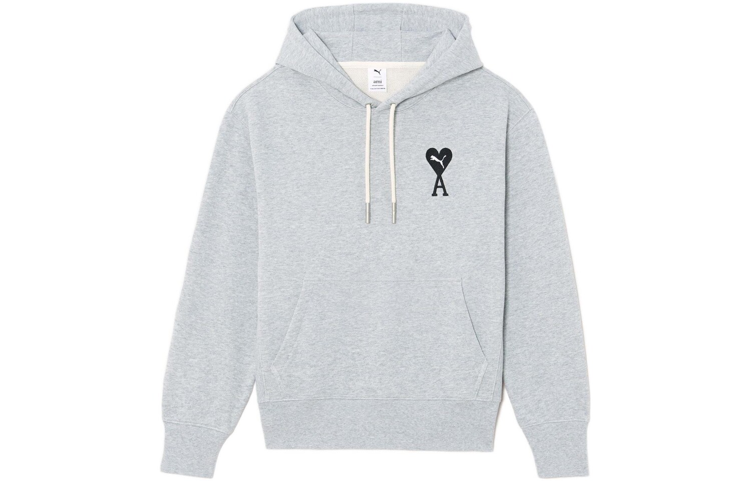 Свитшот Amiparis X Ami Co-Branded Series для мужчин, серый Puma, серый 
Свитшот Amiparis X Ami Co-Branded Series для мужчин, серый Puma, серый
