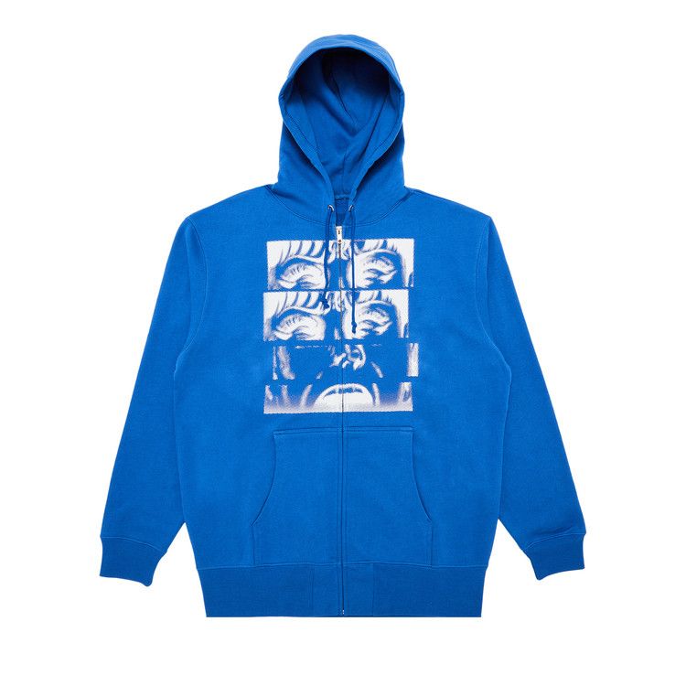 Толстовка GOAT Kazuo Umezu Scream Zip Up Blue
Толстовка GOAT Kazuo Umezu Scream Zip Up Blue