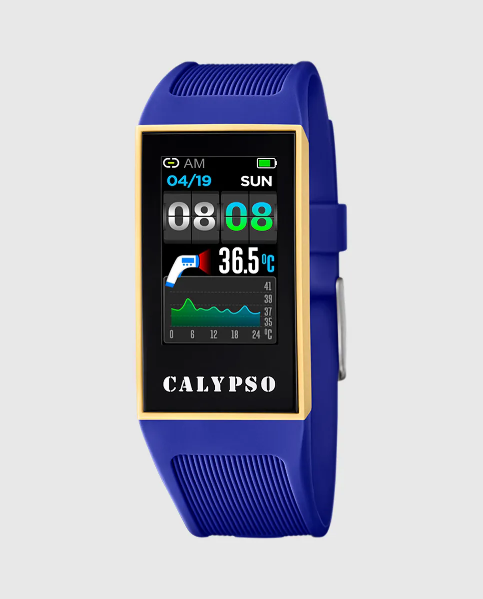 Женские часы K8502/2 Синие резиновые умные часы Calypso, синий
Женские часы K8502/2 Синие резиновые умные часы Calypso, синий