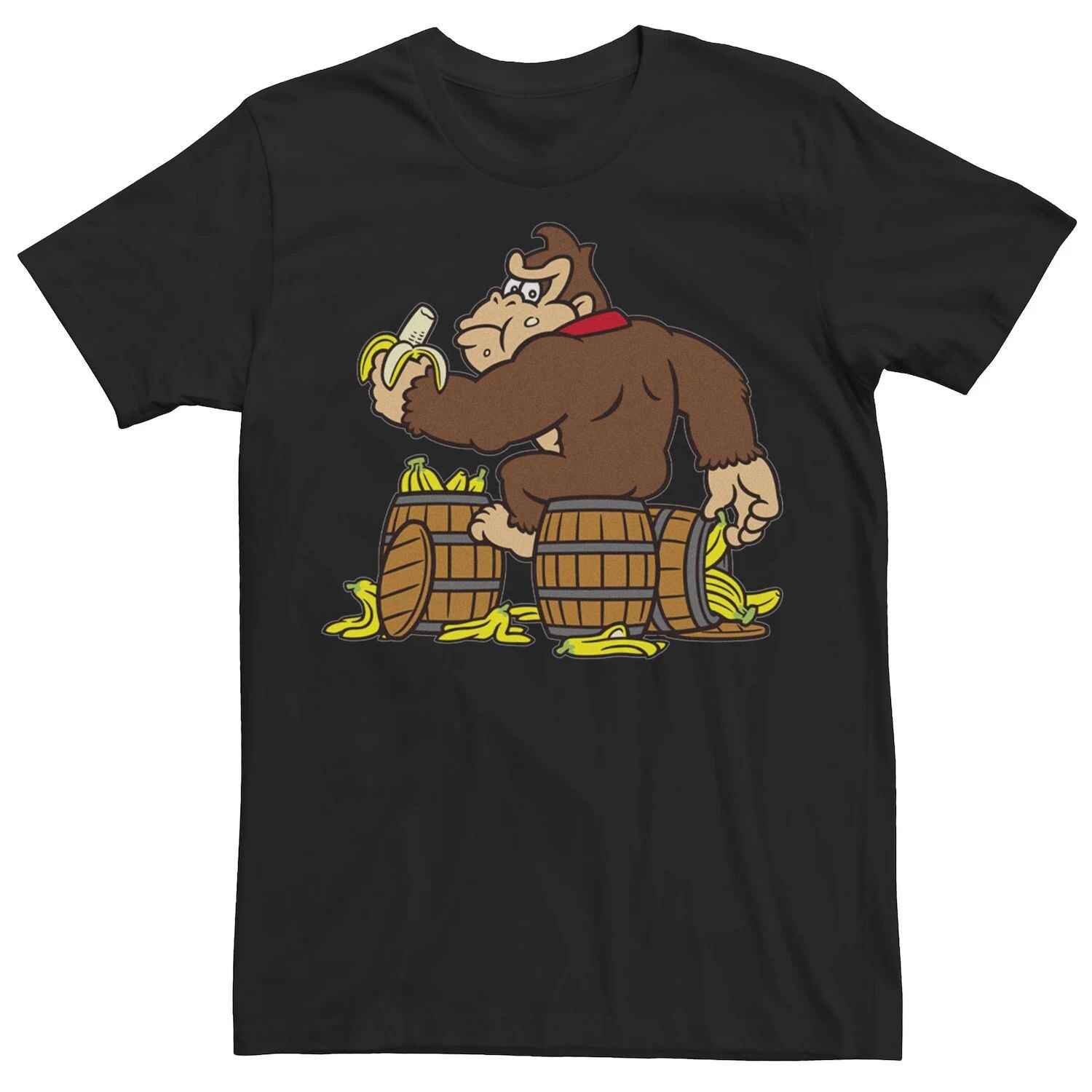 Мужская футболка с портретом Nintendo Donkey Kong Eating Bananas Licensed Character
Мужская футболка с портретом Nintendo Donkey Kong Eating Bananas Licensed Character