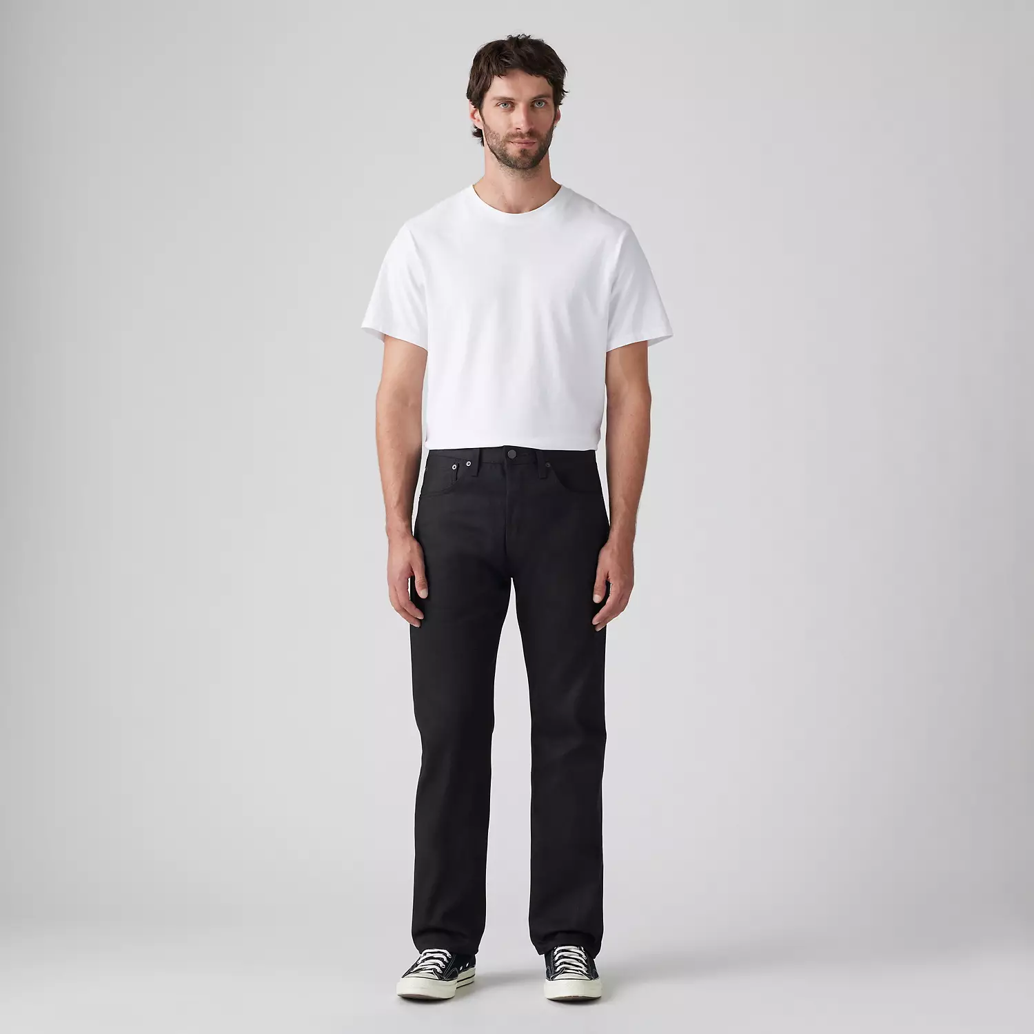 501 оригинальные мужские джинсы с усадкой Levi's, черный 
501 оригинальные мужские джинсы с усадкой Levi's, черный