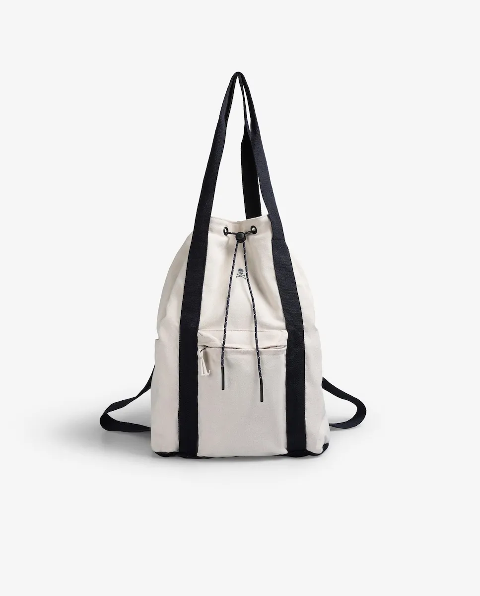 Мужская хлопковая рюкзак с регулируемой застёжкой Scalpers, белый/черный
Мужская хлопковая рюкзак с регулируемой застёжкой Scalpers, белый/черный