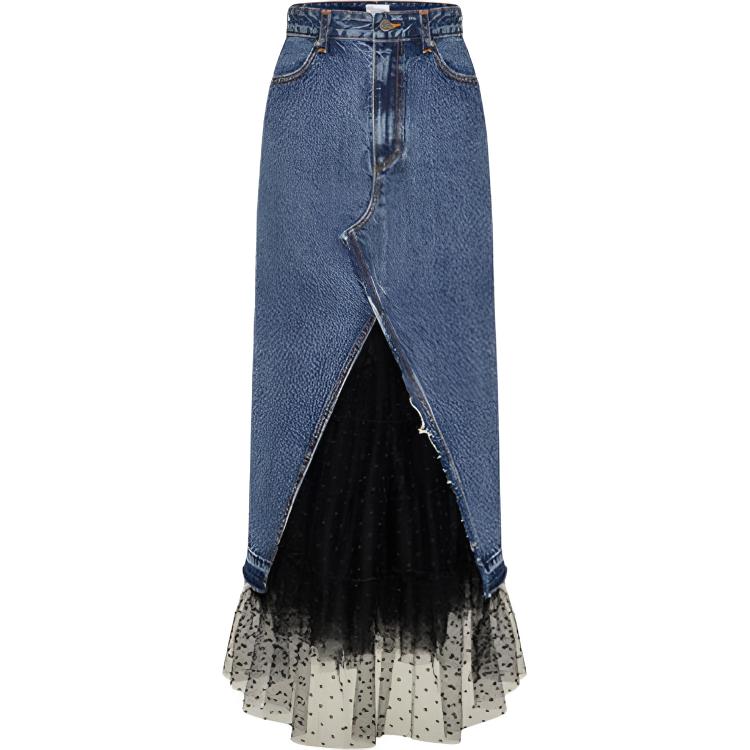 Джинсовая короткая юбка женская RED VALENTINO, синяя
Джинсовая короткая юбка женская RED VALENTINO, синяя