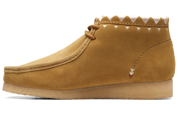 Оригинальные ботинки Wallabee, цвет дубовый мох Clarks, burnt желтый
Оригинальные ботинки Wallabee, цвет дубовый мох Clarks, burnt желтый