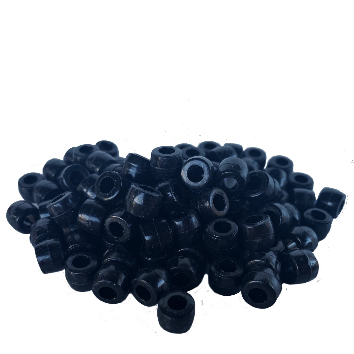 Нанизанные шарики из бисера #Черный Inna Marka 
Нанизанные шарики из бисера #Черный Inna Marka