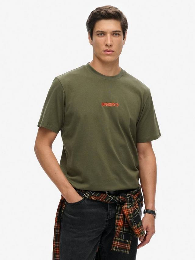 Футболка с микро-логотипом regular fit из органического хлопка Superdry, цвет Army Khaki
Футболка с микро-логотипом regular fit из органического хлопка Superdry, цвет Army Khaki