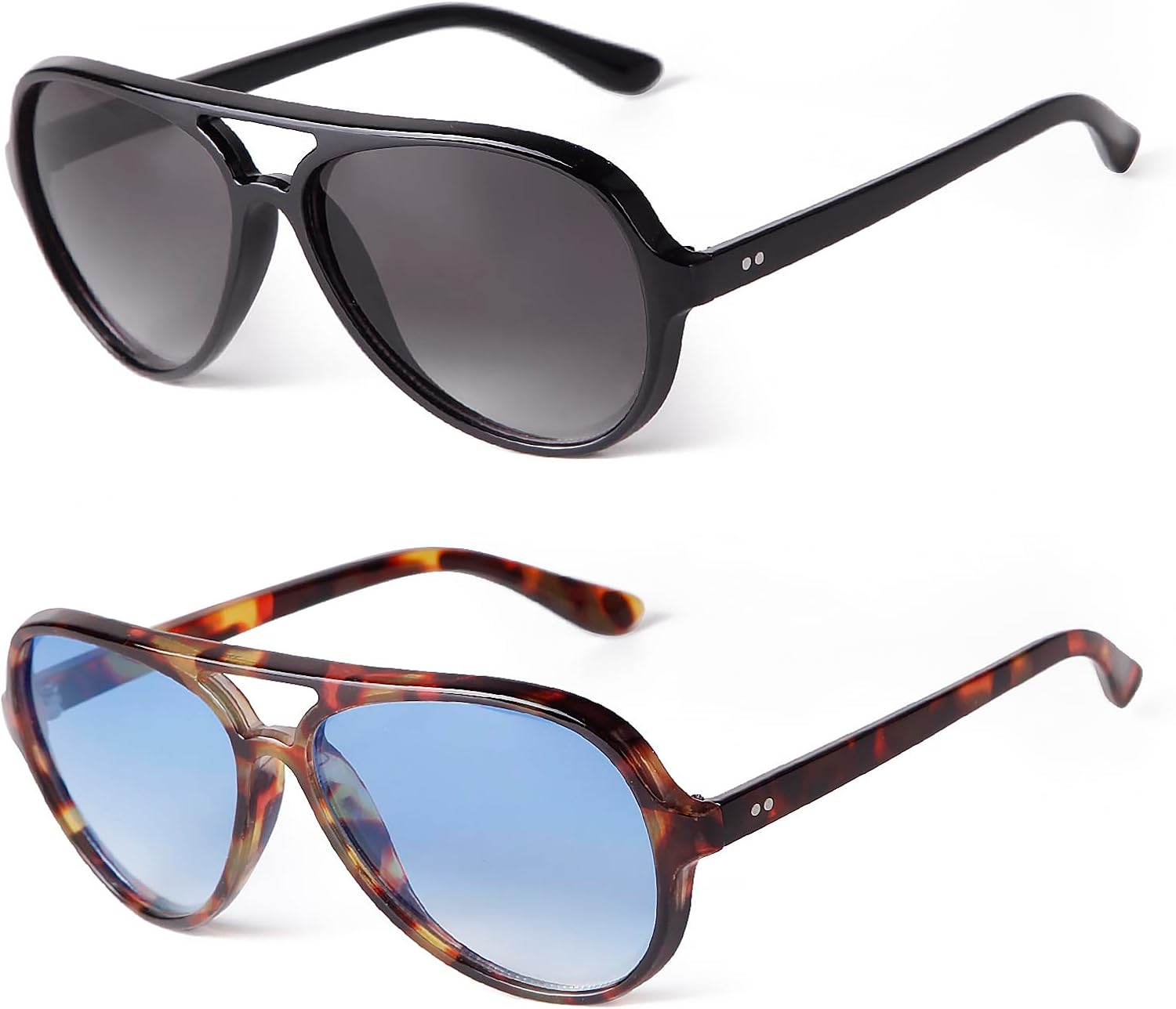 Ретро-солнцезащитные очки-авиаторы для женщин и мужчин, классические винтажные солнцезащитные очки-авиаторы в стиле 70-х годов для женщин Laurinny, Black/Gradient Grey+tortoiseshell/Blue
Ретро-солнцезащитные очки-авиаторы для женщин и мужчин, классические винтажные солнцезащитные очки-авиаторы в стиле 70-х годов для женщин Laurinny, Black/Gradient Grey+tortoiseshell/Blue