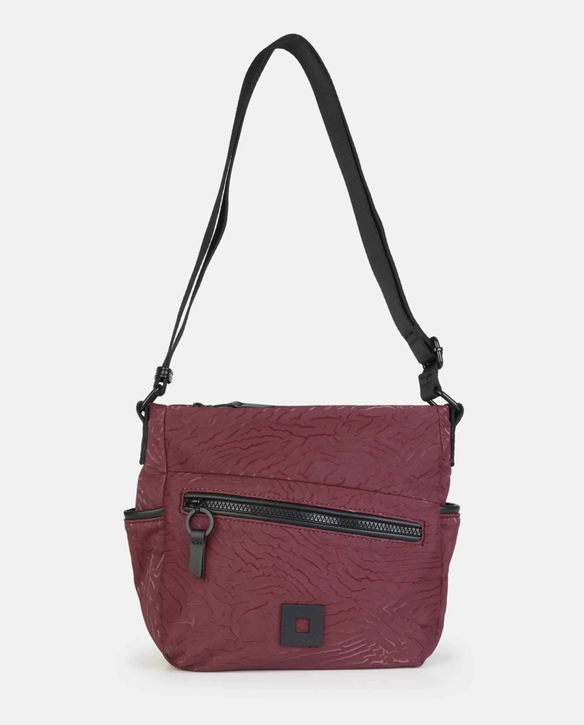 Средняя сумка через плечо с молнией Caminatta, бордовый
Средняя сумка через плечо с молнией Caminatta, бордовый