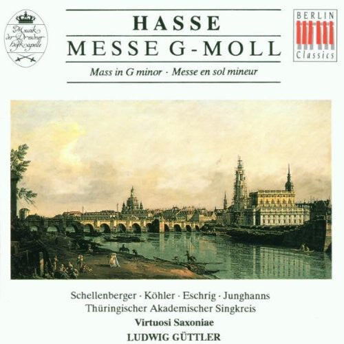 CD диск Hasse: Mass in G minor 
CD диск Hasse: Mass in G minor