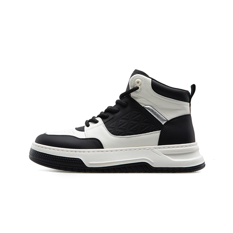 Высокие мужские кроссовки KANGNAI, White/Gray 
Высокие мужские кроссовки KANGNAI, White/Gray