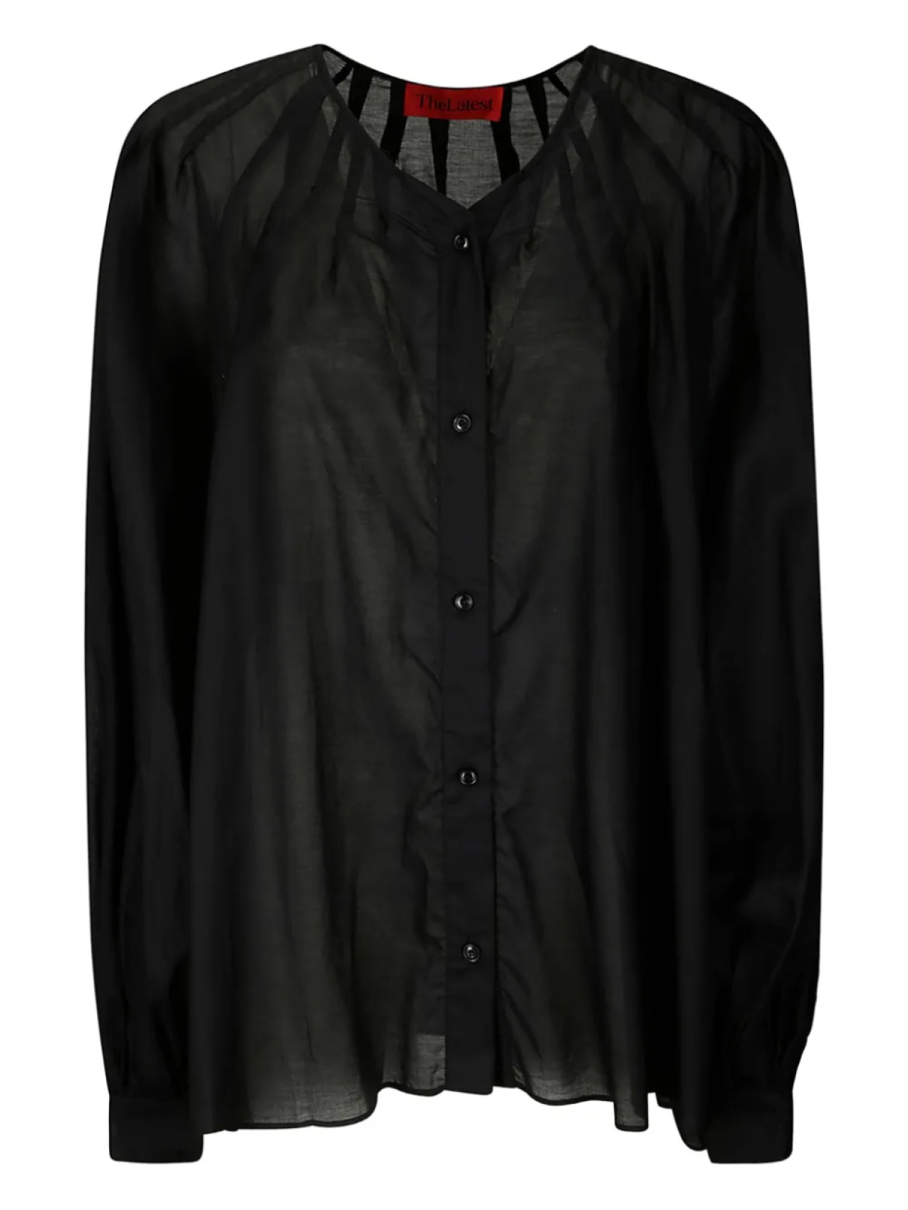 Рубашка без воротника THELATEST, черный
Рубашка без воротника THELATEST, черный
