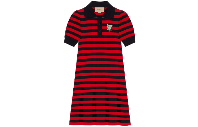 Платье женское Gucci с короткими рукавами, красный
Платье женское Gucci с короткими рукавами, красный
