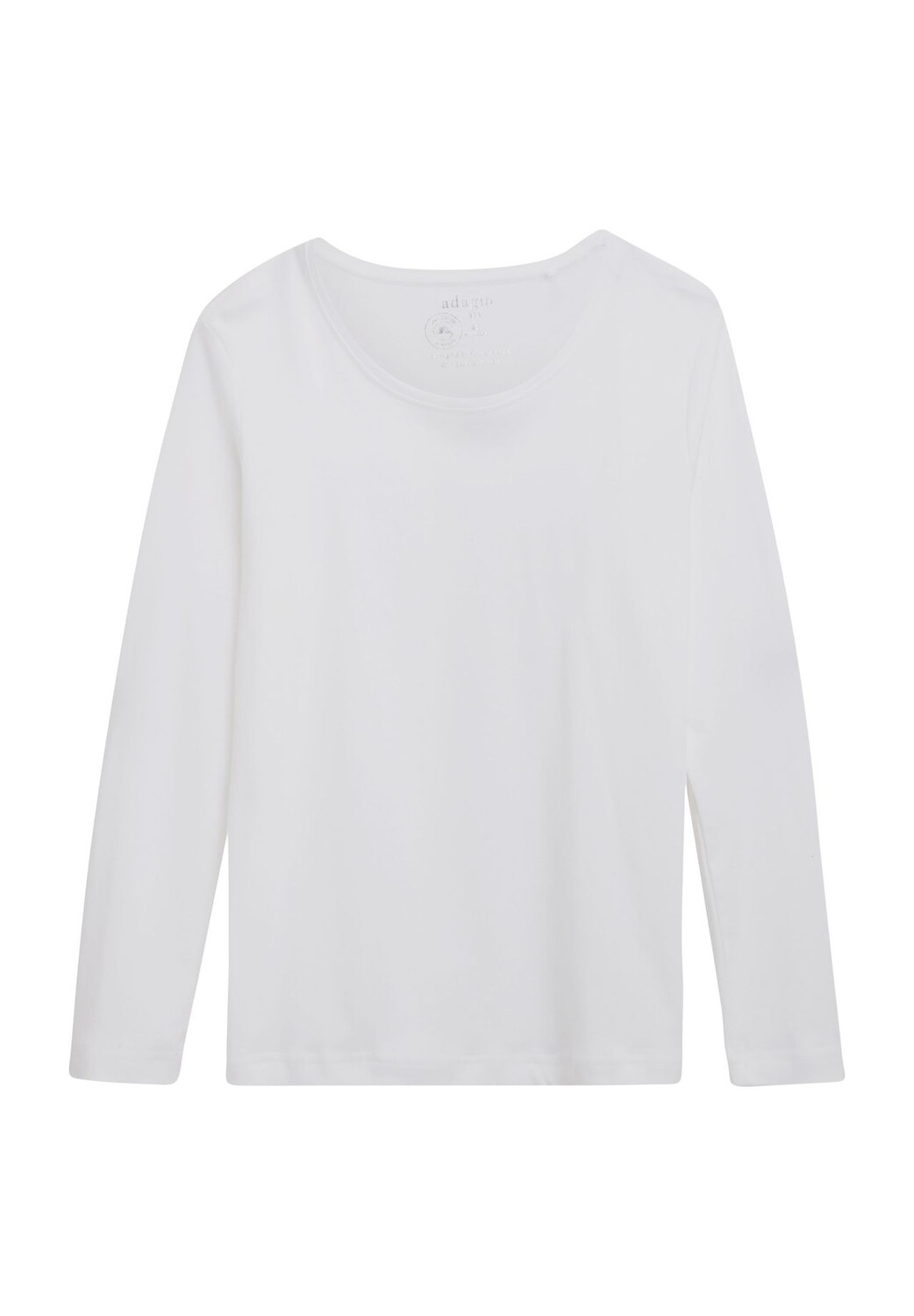 Рубашка с длинными рукавами Беа, повседневный образ, круглый вырез, женская Adagio, цвет Real White
Рубашка с длинными рукавами Беа, повседневный образ, круглый вырез, женская Adagio, цвет Real White