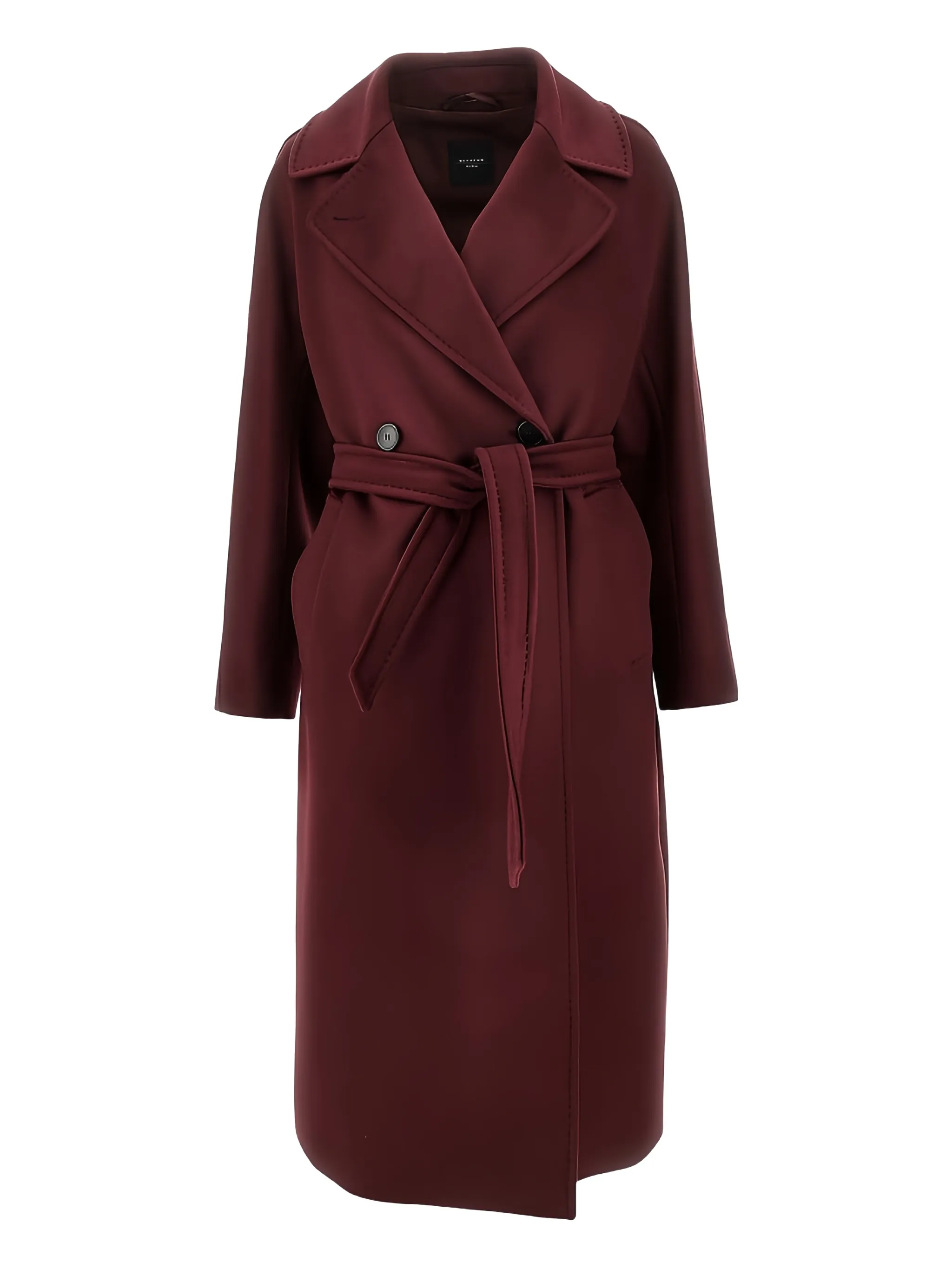 Пальто из вирджинской шерсти с поясом Weekend Max Mara, красный
Пальто из вирджинской шерсти с поясом Weekend Max Mara, красный