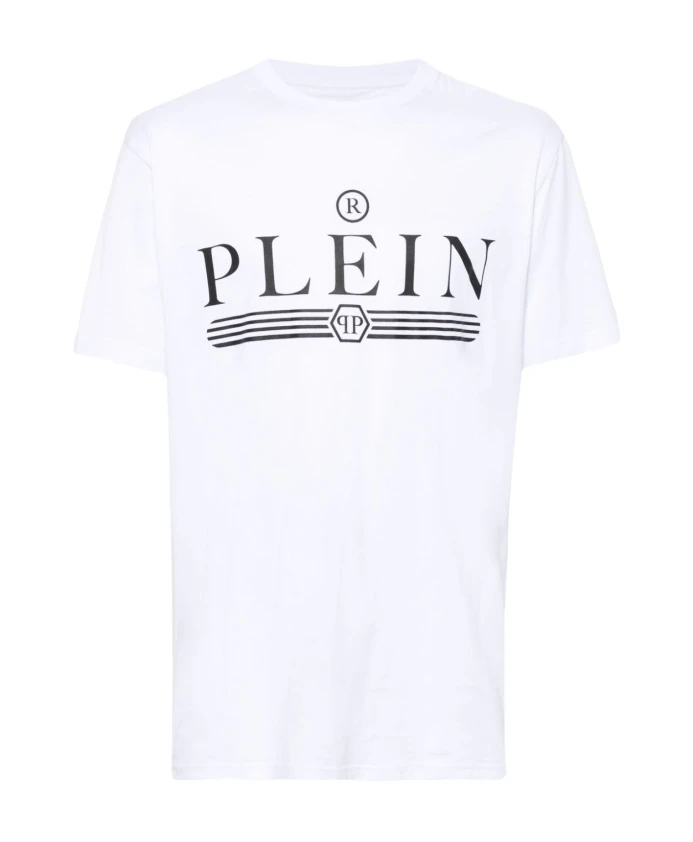 Белая классическая футболка Philipp Plein, белый
Белая классическая футболка Philipp Plein, белый