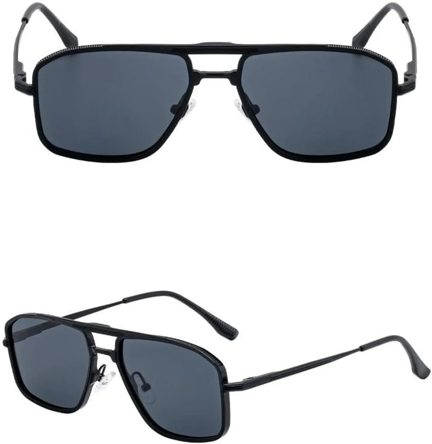 Большие солнцезащитные очки для мужчин и женщин, роскошные, винтажные, с двойным лучом, в стиле панк, с защитой от УФ-излучения UV400 TVTBBVV, C1black3gray
Большие солнцезащитные очки для мужчин и женщин, роскошные, винтажные, с двойным лучом, в стиле панк, с защитой от УФ-излучения UV400 TVTBBVV, C1black3gray