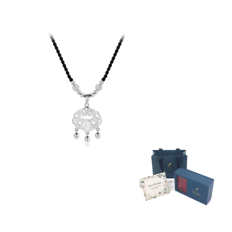 SHANGYINFU 999 Silver Alloy Колье для женщин
SHANGYINFU 999 Silver Alloy Колье для женщин