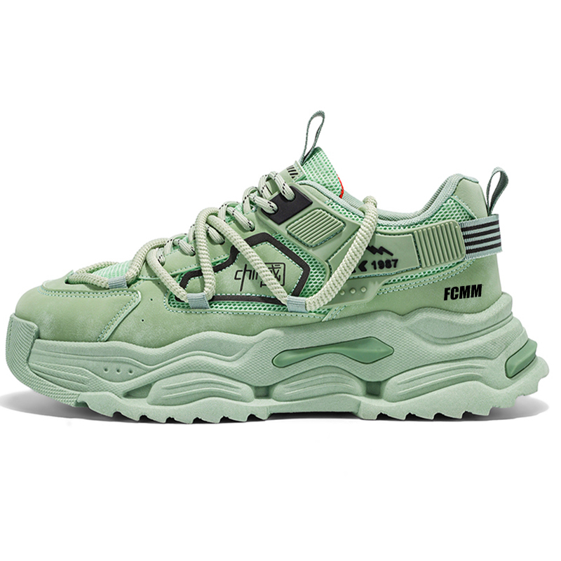 FCMM Низкие массивные кроссовки мужские зеленые, цвет Green
FCMM Низкие массивные кроссовки мужские зеленые, цвет Green