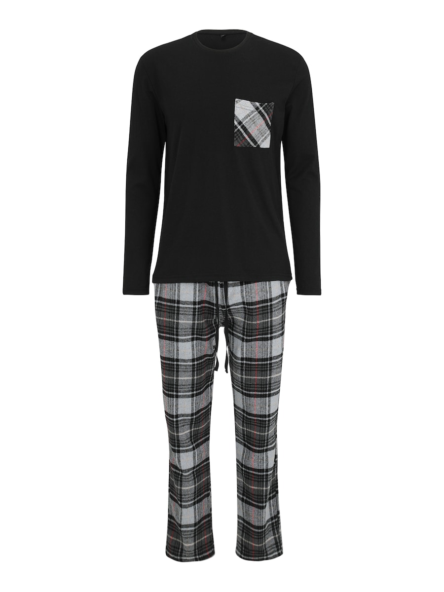 Длинная пижама Trendyol, черный
Длинная пижама Trendyol, черный