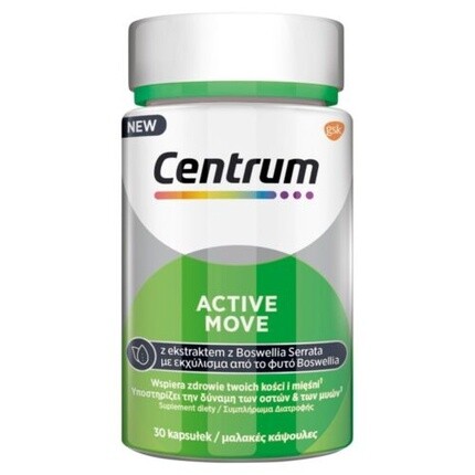 Пищевая добавка Active Move 30 капсул Centrum Assorted
Пищевая добавка Active Move 30 капсул Centrum Assorted
