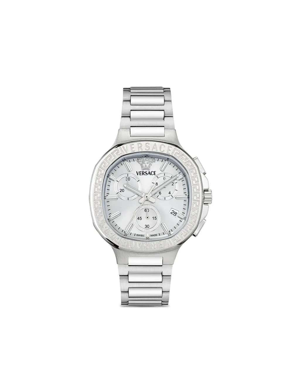 Наручные часы V-Chrono 40 мм VERSACE, серебяный
Наручные часы V-Chrono 40 мм VERSACE, серебяный