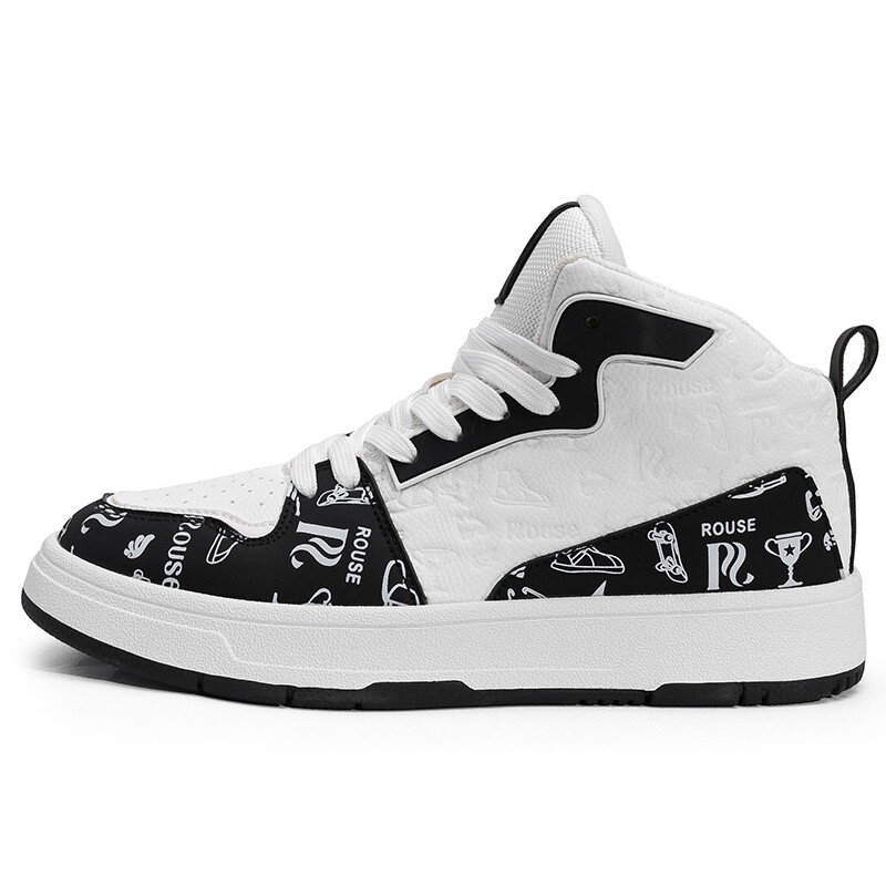 Кеды, обувь для скейтборда унисекс средней высоты Abciu, белый/черный
Кеды, обувь для скейтборда унисекс средней высоты Abciu, белый/черный