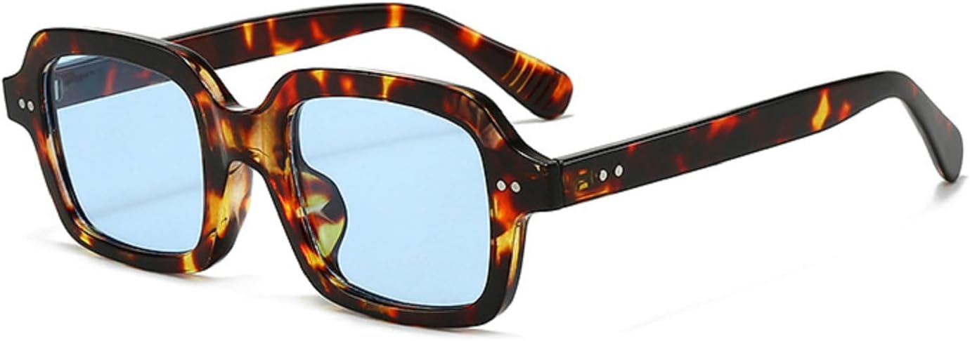 Женские солнцезащитные очки Melrose Retro Rectangle с градиентными линзами Ocean, защита от УФ-излучения UV400; Мужские солнцезащитные очки с заклепками, модель 3942, Leopard Blue
Женские солнцезащитные очки Melrose Retro Rectangle с градиентными линзами Ocean, защита от УФ-излучения UV400; Мужские солнцезащитные очки с заклепками, модель 3942, Leopard Blue