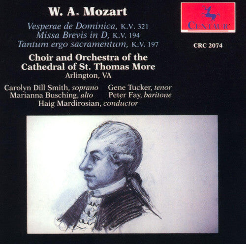 CD диск Mozart / st. Thomas More Cathedral / Madrirosian: Vespers / Missa Brevis
CD диск Mozart / st. Thomas More Cathedral / Madrirosian: Vespers / Missa Brevis