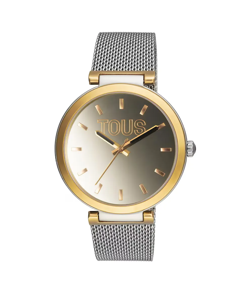 Женские аналоговые часы S-Mesh Mirror со стальным браслетом Tous, серебряный
Женские аналоговые часы S-Mesh Mirror со стальным браслетом Tous, серебряный